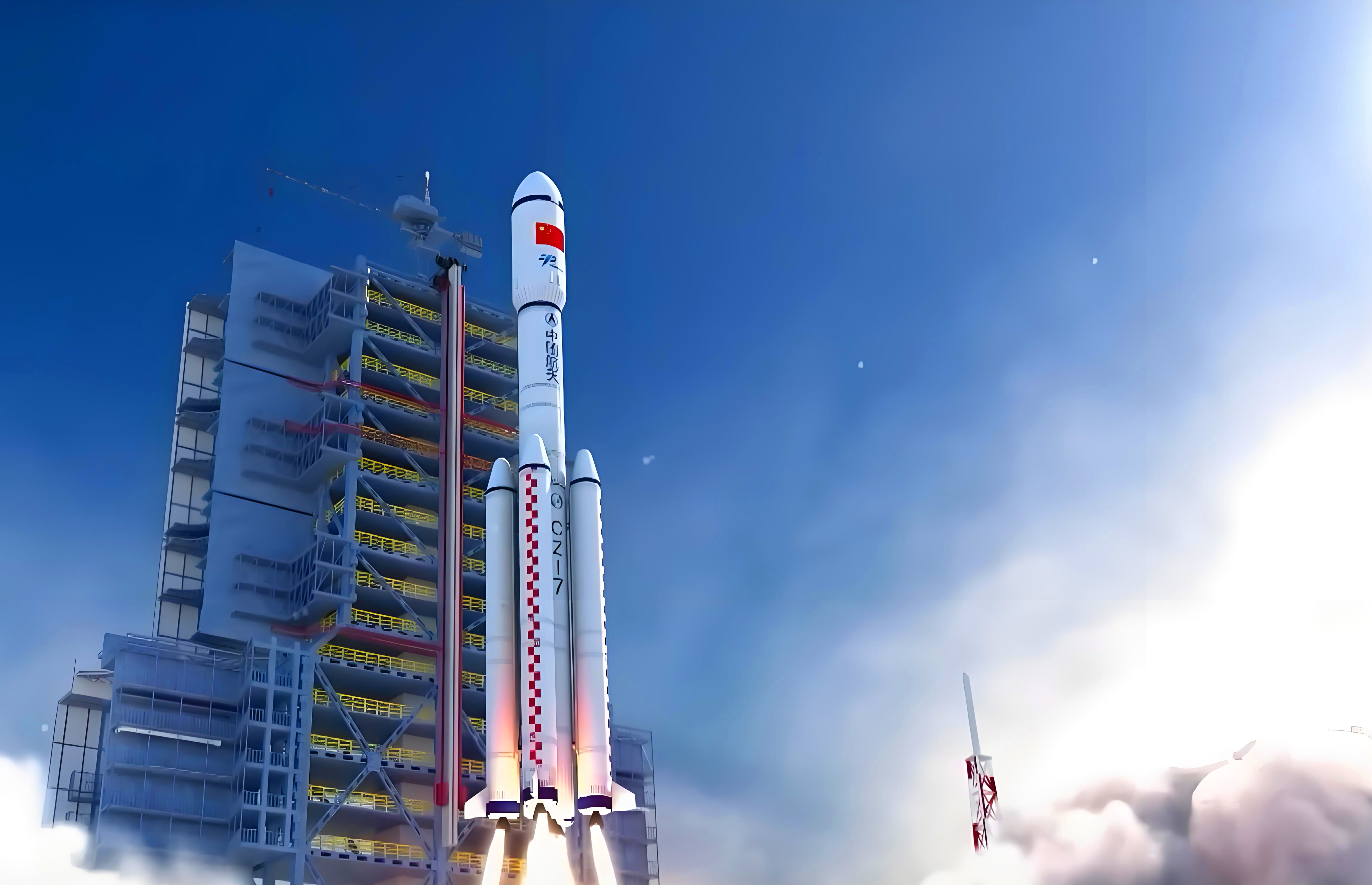 天舟七号在文昌发射，圆满成功